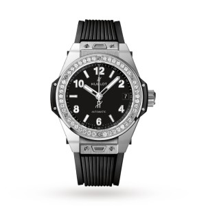 Hublot Big Bang Women Automatic Black Rubber Watch 465.SX.1170.RX.1204