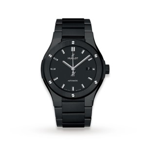 Hublot Classic Fusion Men Automatic Black Ceramic Watch 548.CM.1170.CM