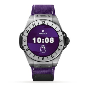 Hublot Big Bang Men Purple Fabric Watch 440.NX.1100.NR.PLW21