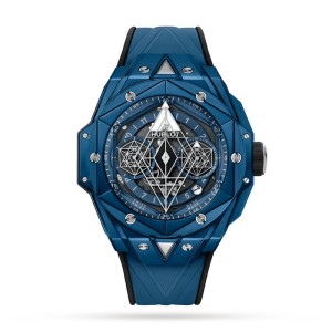 Hublot Big Bang Men Automatic Blue Ceramic Watch 418.EX.5107.RX.MXM21
