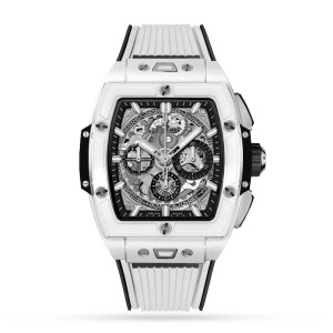 Hublot Spirit Of Big Bang Men Automatic Grey Rubber Watch 642.HX.0170.RX