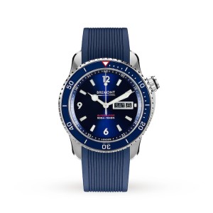 Bremont Supermarine Men Automatic Blue Rubber Watch S500-BL-2018-R-S