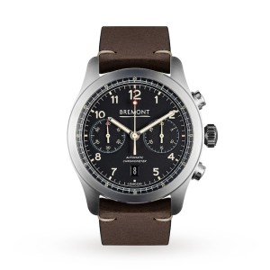 Bremont ALT1-C Men Automatic Black Leather Watch ALT1-C-GRIFFON-R-S