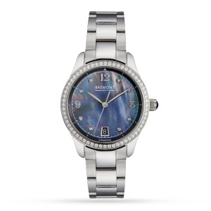 Bremont Solo Women Automatic Mother of Pearl Stainless Steel Watch SOLO-LADY-K-TH-SS-B