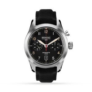 Bremont Armed Forces Men Automatic Black Sail Cloth Watch DAMBUSTER-R-S