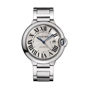 Cartier Ballon Bleu de Cartier Men Automatic Silver Stainless Steel Watch WSBB0049