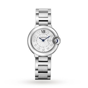 Cartier Ballon Bleu de Cartier Women Quartz Silver Stainless Steel Watch WE902073