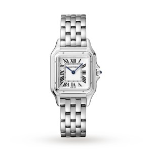 Cartier Panthère de Cartier Women Quartz White Stainless Steel Watch WSPN0007