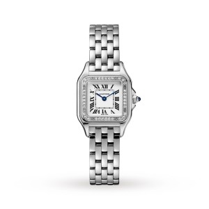 Cartier Panthère de Cartier Women Quartz White Stainless Steel Watch W4PN0007