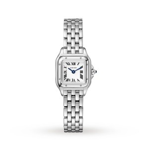 Cartier Panthère de Cartier Women Quartz Black Stainless Steel Watch WSPN0019