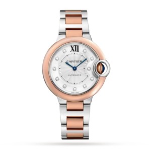 Cartier Ballon Bleu de Cartier Women Automatic White Stainless Steel Watch W3BB0021