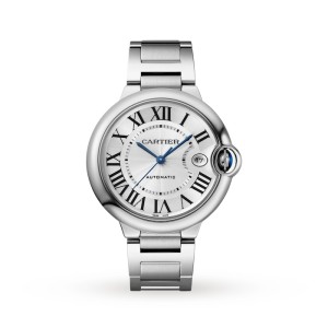 Cartier Ballon Bleu de Cartier Men Automatic Silver Stainless Steel Watch WSBB0040
