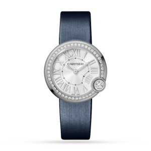 Cartier Ballon Bleu de Cartier Women Quartz Silver Calf Watch W4BL0003