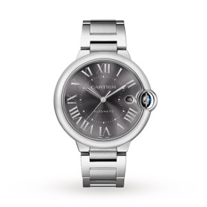 Cartier Ballon Bleu de Cartier Men Automatic Grey Stainless Steel Watch WSBB0060