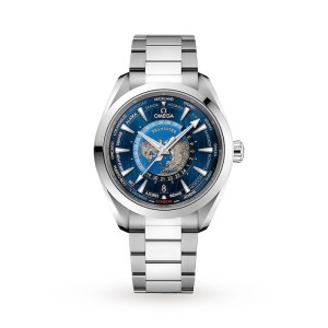 Omega Seamaster Aqua Terra Men Automatic Blue Stainless Steel Watch O22010432203001