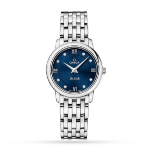 Omega Constellation Women Quartz Blue Stainless Steel Watch O42410276053001