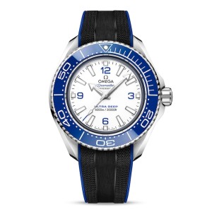 Omega Planet Ocean Men Automatic White Rubber Watch O21532462104001