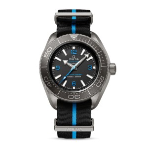 Omega Planet Ocean Men Automatic Black Fabric Watch O21592462101001