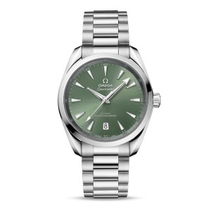 Omega Aquaterra Unisex Automatic Green Stainless Steel Watch O22010382010002