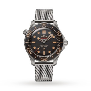 Omega Seamaster Men Automatic Black Titanium Watch O21090422001001