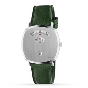 GG Grip Unisex Quartz Silver Calf Watch YA157412