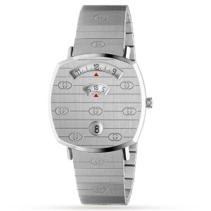 GG Grip Unisex Quartz Silver Stainless Steel Watch YA157401