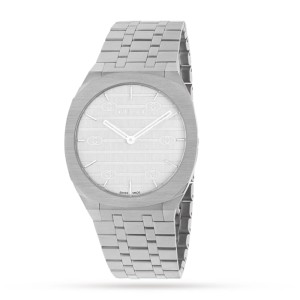 GG 25H Unisex Quartz Silver Stainless Steel Watch YA163407