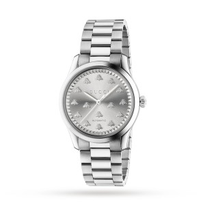 GG G-Timeless Unisex Quartz Silver Stainless Steel Watch YA1264190