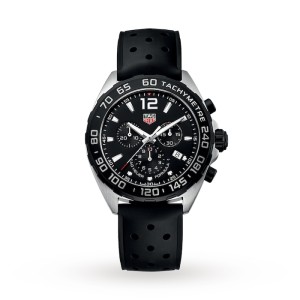 TAG Heuer Formula 1 Men Quartz Black Rubber Watch CAZ1010.FT8024