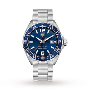 TAG Heuer Formula 1 Men Quartz Blue Stainless Steel Watch WAZ1010.BA0842