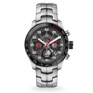 TAG Heuer Carrera Men Automatic Black Stainless Steel Watch CBG2013.BA0657