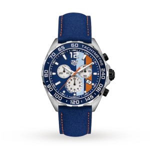 TAG Heuer Formula 1 Men Quartz Blue Calf Watch CAZ101N.FC8243