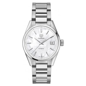 TAG Heuer Carrera Women Automatic White Stainless Steel Watch WBK2311.BA0652