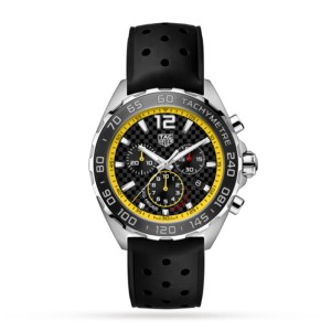 TAG Heuer Formula 1 Men Quartz Black Rubber Watch CAZ101AC.FT8024