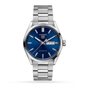 TAG Heuer Carrera Men Automatic Blue Stainless Steel Watch WBN2012.BA0640
