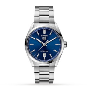 TAG Heuer Carrera Men Automatic Blue Stainless Steel Watch WBN2112.BA0639