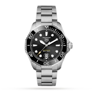 TAG Heuer Aquaracer Men Automatic Black Stainless Steel Watch WBP201A.BA0632