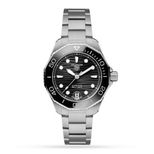 TAG Heuer Aquaracer Women Automatic Black Stainless Steel Watch WBP231D.BA0626