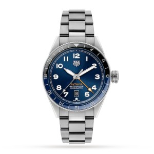 TAG Heuer Autavia Men Automatic Blue Stainless Steel Watch WBE511A.BA0650
