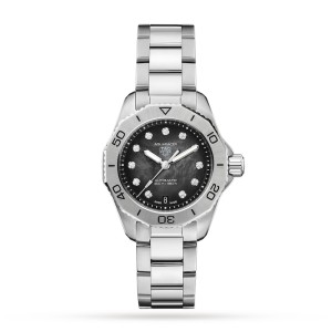 TAG Heuer Aquaracer Women Automatic Black Stainless Steel Watch WBP2410.BA0622
