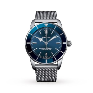 Breitling Superocean Heritage Men Automatic Blue Stainless Steel Watch AB2030161C1A1