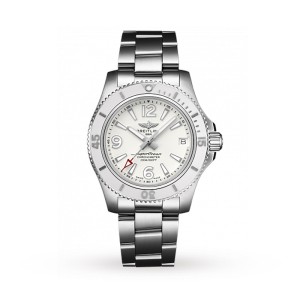Breitling Superocean Women Automatic White Stainless Steel Watch A17316D21A1A1