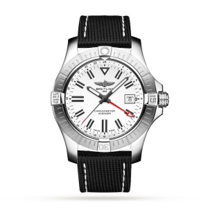 Breitling Avenger Men Automatic White Calf Watch A32397101A1X2