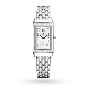 Jaeger-LeCoultre Reverso Women Quartz White Stainless Steel Watch Q3288120
