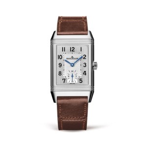 Jaeger-LeCoultre Reverso Men Automatic Silver Leather Watch Q2458422