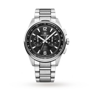 Jaeger-LeCoultre Polaris Automatic Black Stainless Steel Watch Q9028170