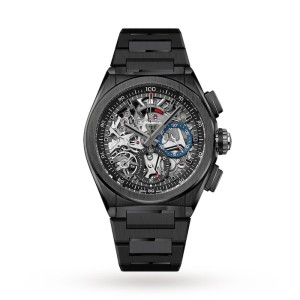 Zenith Defy Men Automatic Skeleton Titanium Watch 49.9000.9004/78.M9000