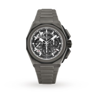 Zenith Defy Men Automatic Black Titanium Watch 97.9100.9004/02.I001