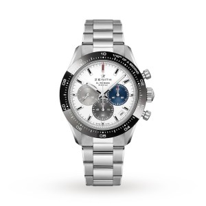 Zenith Chronomaster Men Automatic White Stainless Steel Watch 03.3100.3600/69.M3100