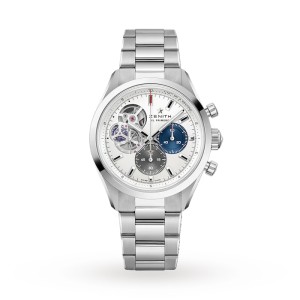 Zenith Chronomaster Men Automatic White Stainless Steel Watch 03.3300.3604/69.M3300